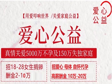 七星关捐卵助孕生子 爱心志愿者招募